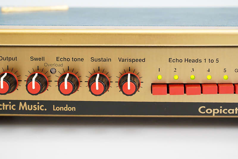 WEM Copicat 'SUPER SHADOW' Gold Tube Varispeed tape echo