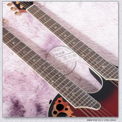 OVATION CSE225-RRB Electric box folk guitar image 3