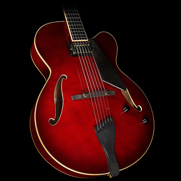 Used Peerless Leela Archtop Electric Guitar Cherry Reverb