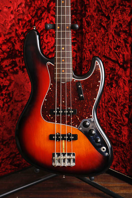 Fender American Original 60's Jazz Bass Sunburst Pre-Owned image 1