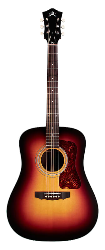 Guild D-50 Standard, Dreadnought Acoustic Guitar - Antique Burst - Made in the USA - New for 2023 image 1