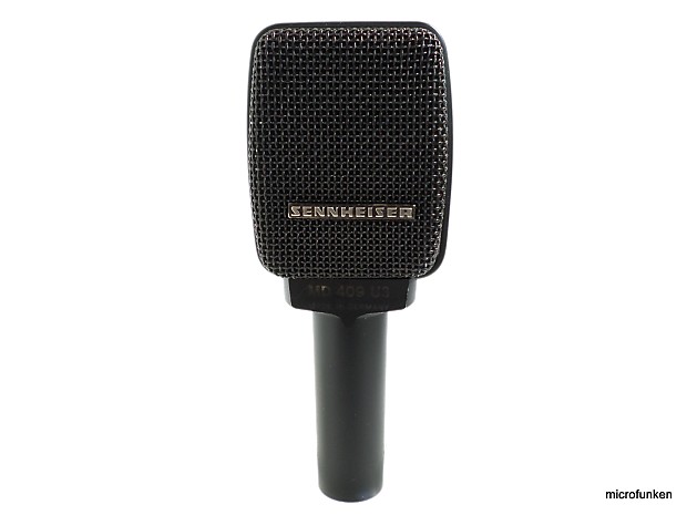 Sennheiser MD409-U3 Vintage Dynamic Microphone The Legendary MD
