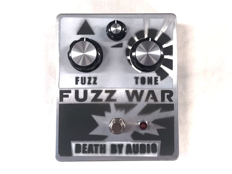 Used Death By Audio Fuzz War Guitar Effects Pedal! Reverb