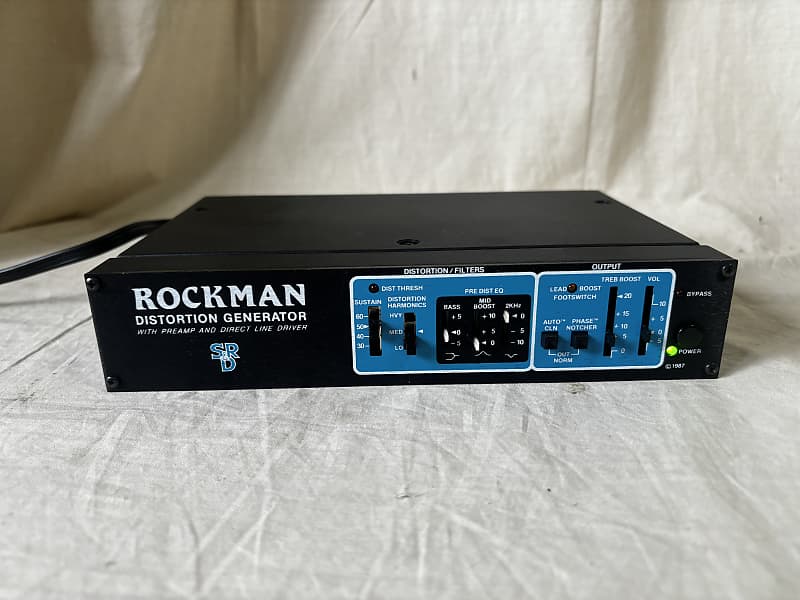 ギター ROCKMAN DISTORTION GENERATOR Rockman Tom Scholz Distortion Generator - Evolution Music