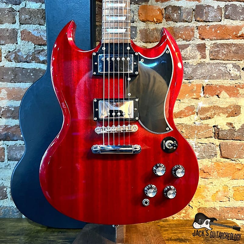 Epiphone G400 SG Electric Guitar w/ OHSC (2000s - Heritage Cherry) image 1