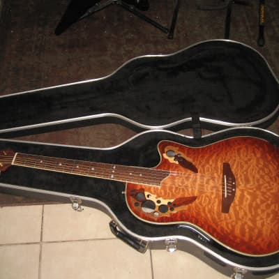 Ovation Celebrity CS 257~Quilted Autumn Burst~Amazing Top
