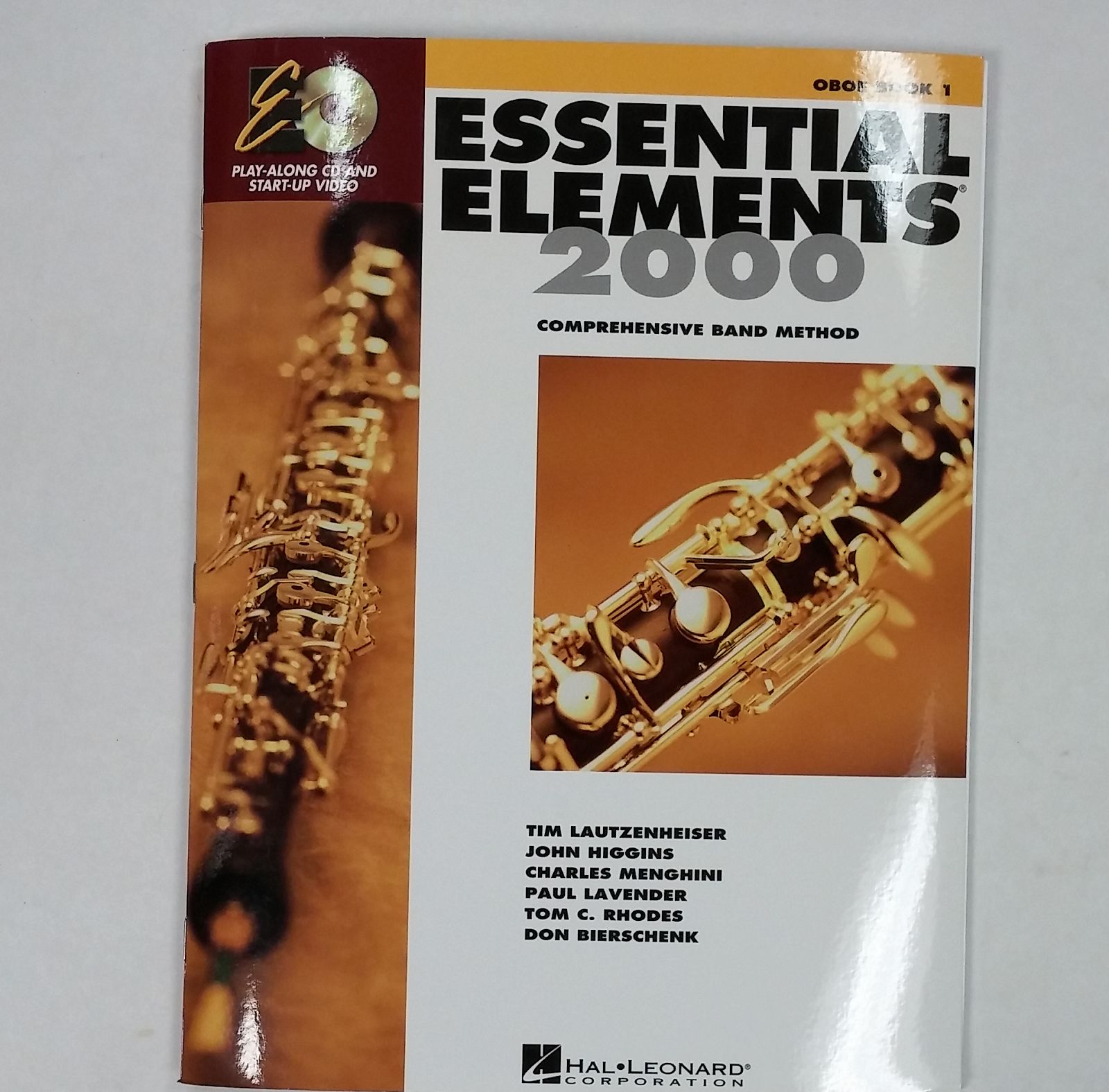 Hal Leonard Essential Elements for Band Oboe Book 1 with Reverb