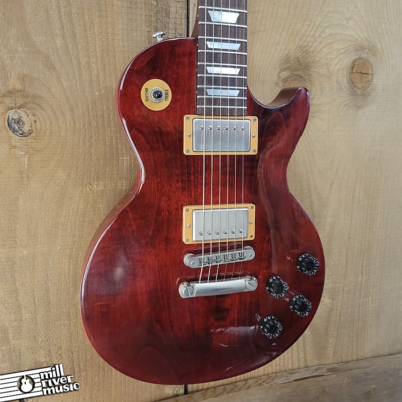 Gibson Les Paul Studio 100 Electric Guitar 2015 Wine Red Used