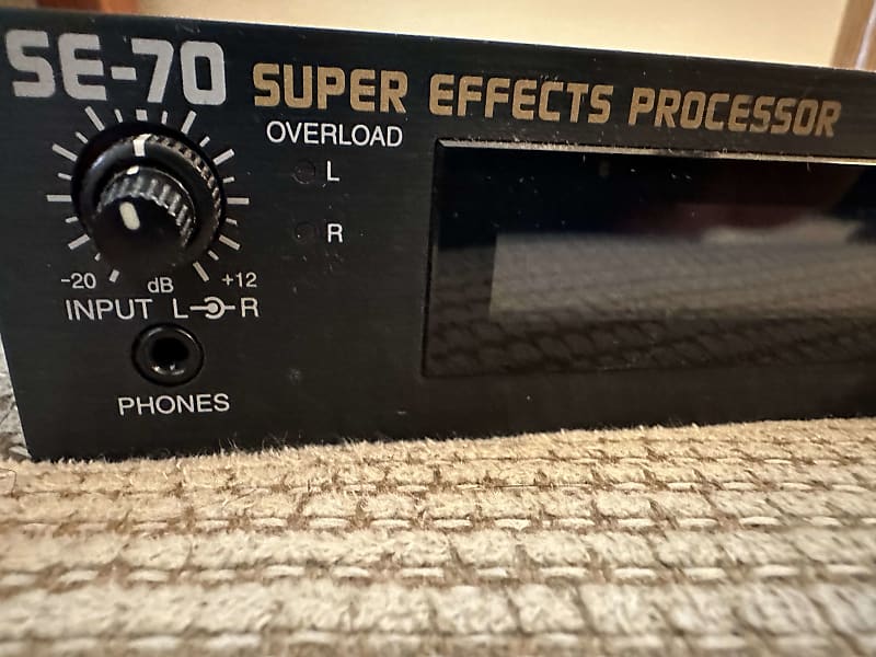 Boss SE-70 Super Effects Processor | Reverb