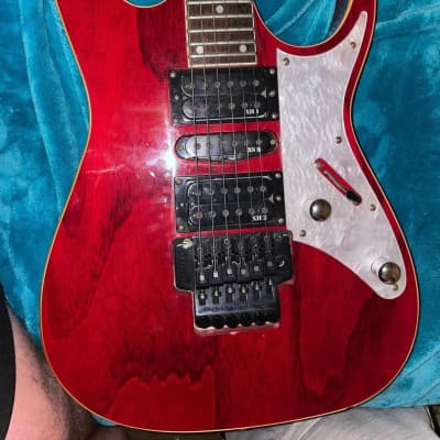 Ibanez EX3700 1992 - Transparent red for sale