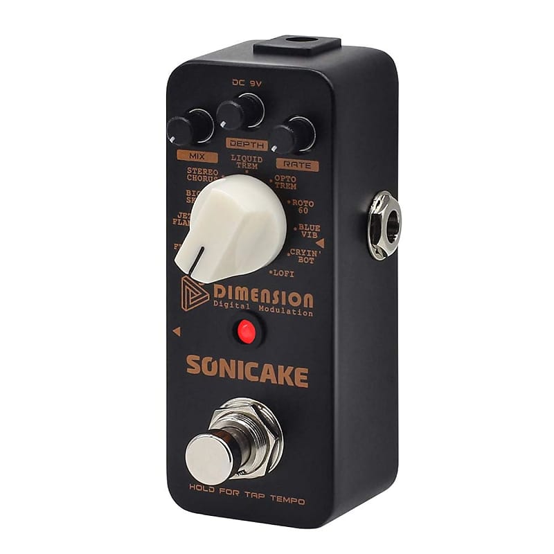 Modulation Guitar Effects Pedal 11 Mode Of Phaser Flanger Chorus Tremolo Vibrato Autowah Sampling 5Th Dimension Digital image 1