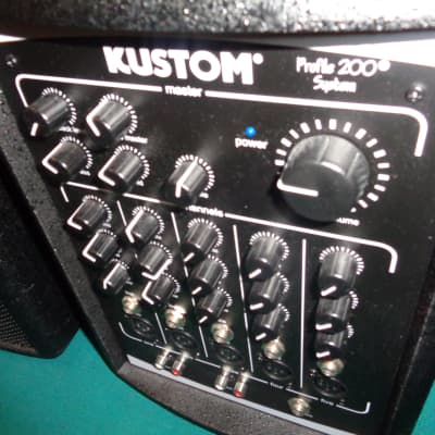 Kustom Profile 200 PA. System With Speaker Cables image 10