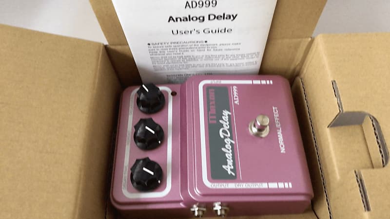 Maxon AD-999 Vintage Analog Delay Pedal AD999 | Reverb