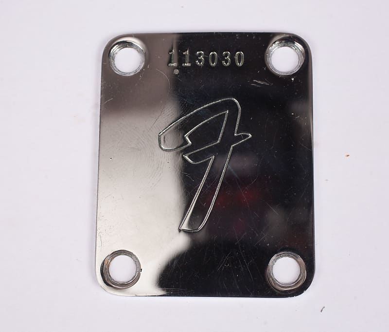 Fender Telecaster Stratocaster Neck Plate 1966 | Reverb