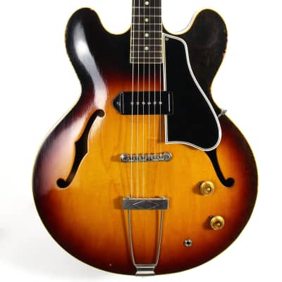 1960 Gibson ES-330T - All 1959 Specs Big Chunky Neck, Sunburst, Vintage ES330! Hollowbody Electric Guitar! for sale
