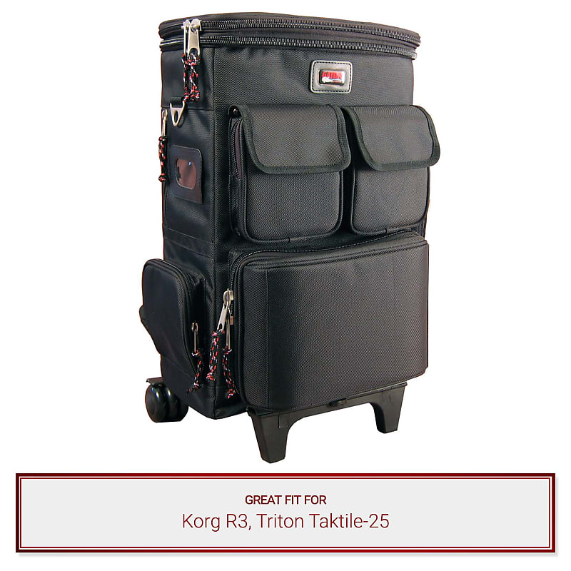 Gator Cases Gear & Laptop Backpack fits Korg R3, Triton Taktile-25 image 1