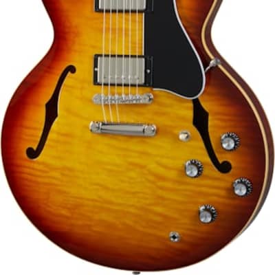 Gibson ES-335 Figured Iced Tea w/case image 2