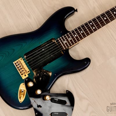 1990s Charvel by Jackson CST-070-SSS Superstrat See-Through