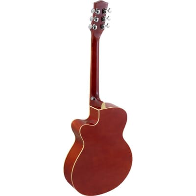 Tiger ACG1 Acoustic Guitar for Beginners, 3/4 Size, Sunburst image 5