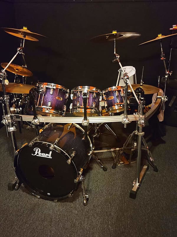 6 pc Pearl Reference Drum Kit Purple Craze