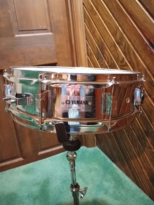 Yamaha  13"(Diameter)X4"(Depth) Piccolo Snare Drum   Chrome image 1