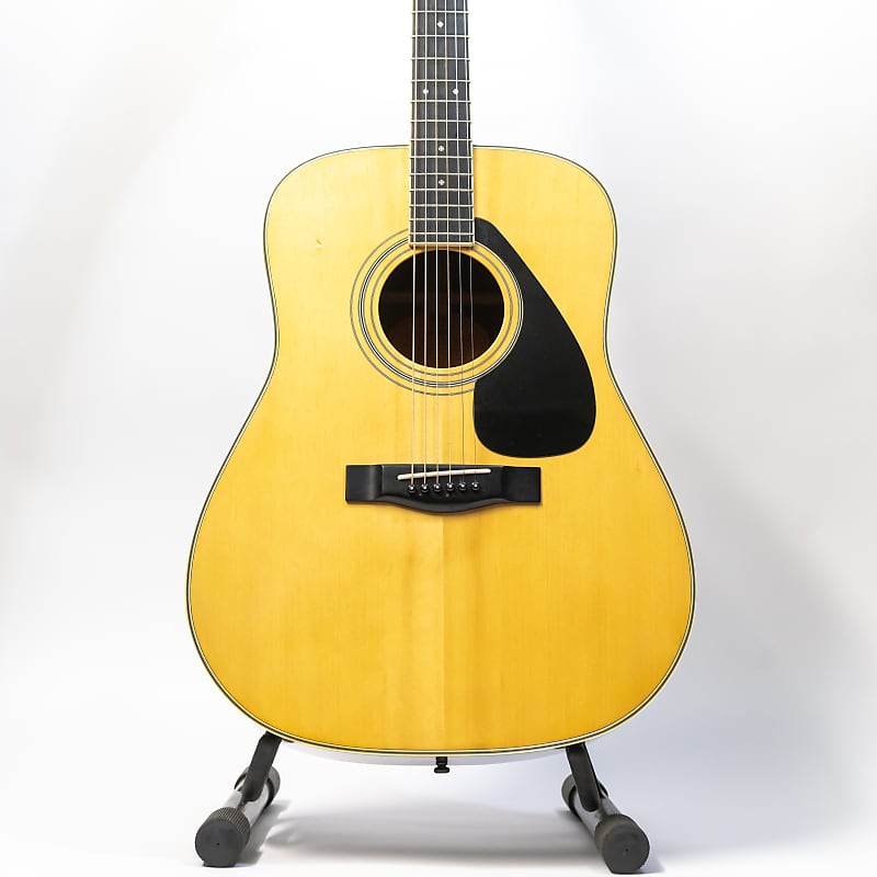 Yamaha FG-301B Orange Label Jumbo Dreadnought Acoustic Guitar w/ Case -  Natural