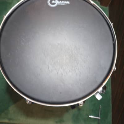 Ludwig Rockers 14"(diameter)x6.5"(depth) Snare Drum 1980's - Chrome image 9
