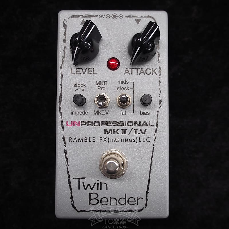 RAMBLE FX Twin Bender UNPROFESSIONAL MKII/I.V(V3) | Reverb Canada