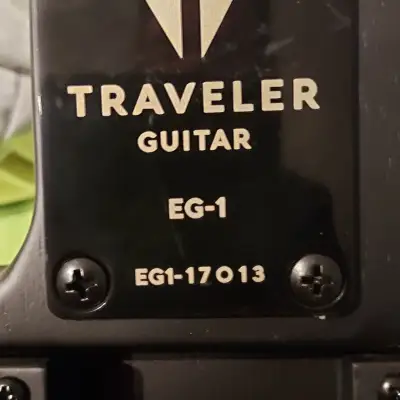 Traveler Guitar

 EG-1 Blackout

  Matte Black image 1