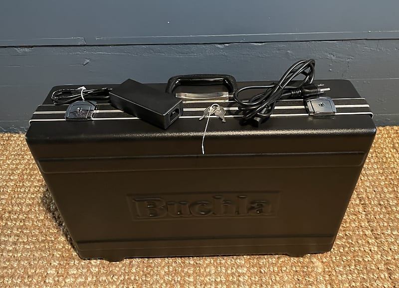 Buchla Music Easel Modern Case, Embio Module, Blank Panel