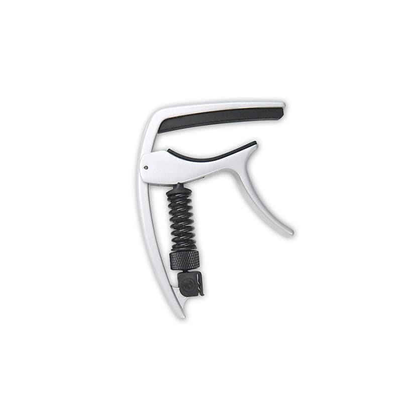 Planet Waves NS Tri-Action Capo Acoustic or Electric Guitar Capo - Silver image 1