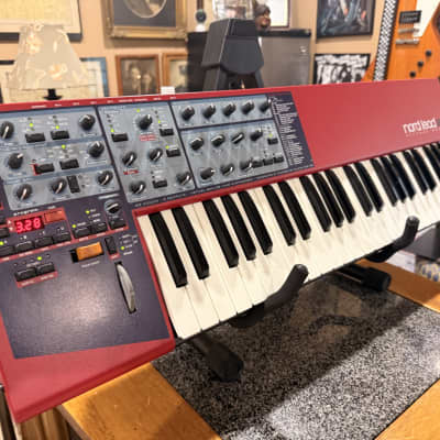 Nord Lead 2X 49 key 24 Polyphonic Synthesizer 2015 - Red