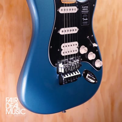 Fender Player Stratocaster with Floyd Rose HSS, Tidepool, Ex Display image 2