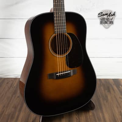 Martin D18 Satin Acoustic Guitar Amberburst for sale