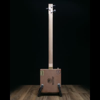 Flintwood 3-String Cigar Box Guitar 2020 Natural image 4