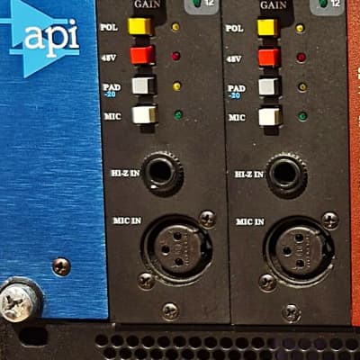Immagine API 512c 500 Series Mic Preamp Module 2000 - Present - Black - 4