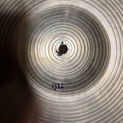 Paiste Formula 602 19” Crash Cymbal - Pre serial - 1582g - VG Condition image 5