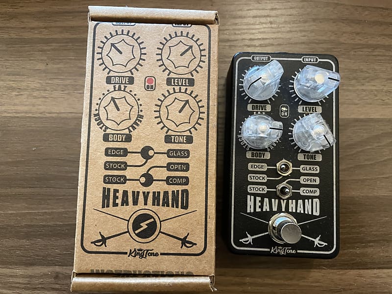 King Tone Guitar The Soloist and Heavy Hand HeavyHand - | Reverb