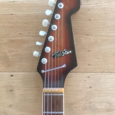 Vintage Kawai Tele-Star 60s Short Scale Electr. 6 string guitar w/gigbag image 4