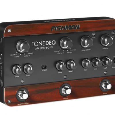 Fishman ToneDeq AFX Preamp EQ and DI with Dual Effects | Reverb