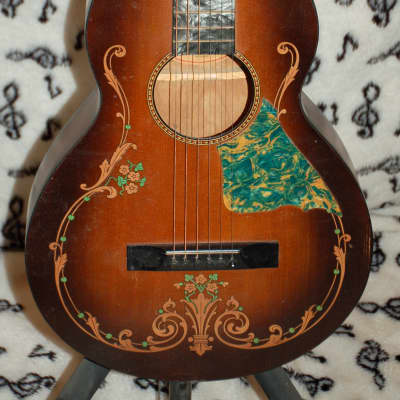 Regal  Hawyofone Acoustic Lap Steel Guitar 1935 image 2