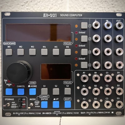 Orthogonal Devices ER-301 Sound Computer w/ Black