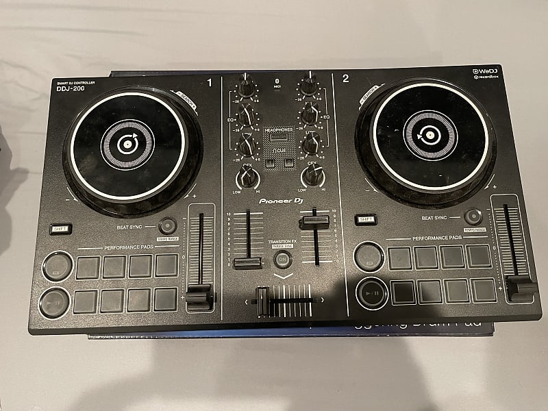 pioneer dj ddj-200 2-deck rekordbox dj controller