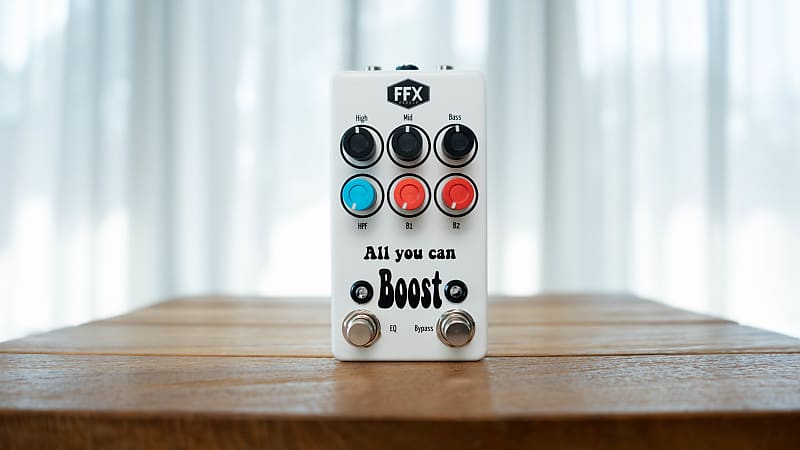 FFX Pedals All You Can Boost - White image 1