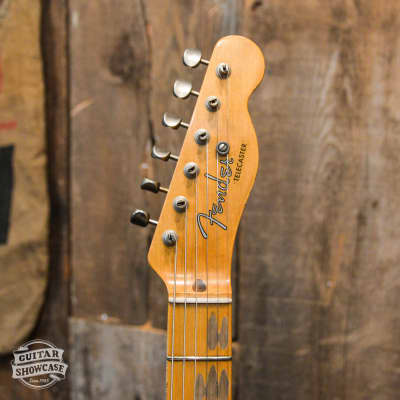 Fender Custom Shop Limited Edition Reverse '50s Telecaster Relic - Aged Cimarron Red image 3