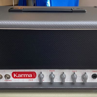Karma 20t Hand-Wired Amp Head 2020s - Gray image 1