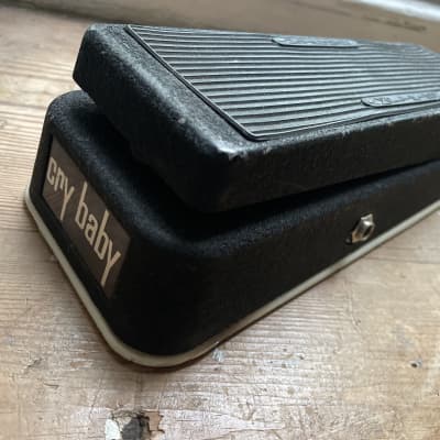 Vintage early 1970s Jen Cry Baby wah guitar pedal red Fasel for sale