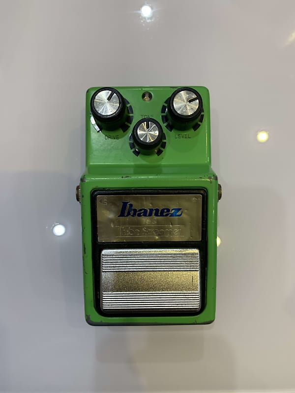 Ibanez TS9 Tube Screamer 1990s TA75558P Chip Silver label
