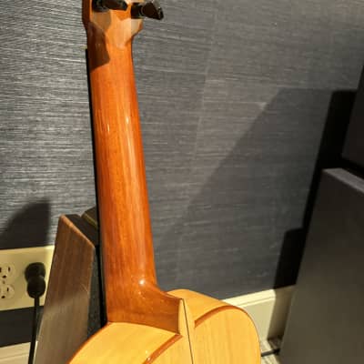 Pepe Romero Little Pepe B6 guilele - baritone guitar ukulele 2021 - French polish shellac image 10