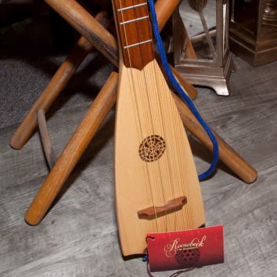 Roosebeck DMTSL3 Lacewood 3-String Trail Dulcimer 25.75-Inch image 4